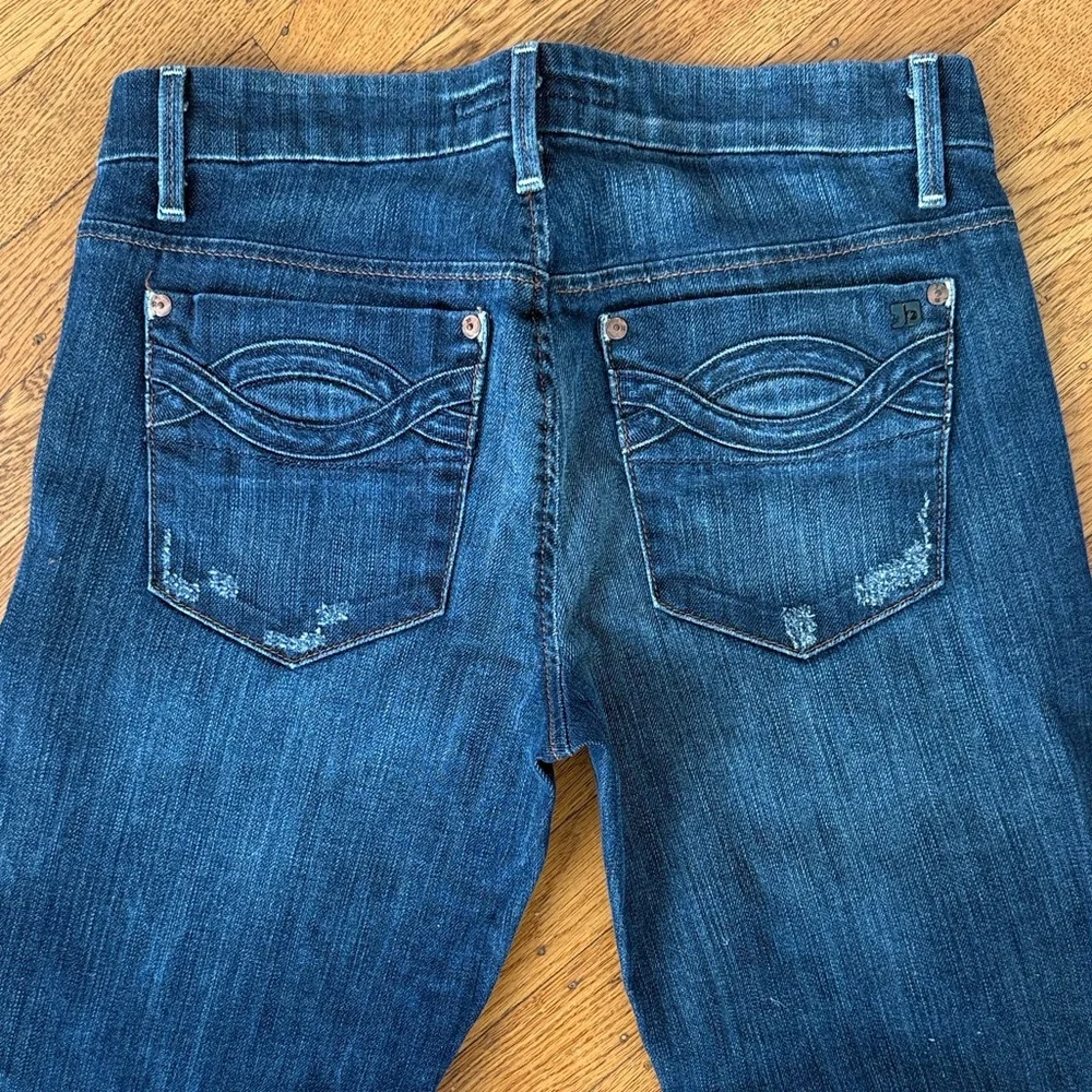 Joe's Jeans “Stardust” Dark Blue Flare Leg Jeans - Picture 3 of 3